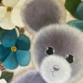 Doudou et fleurs géantes